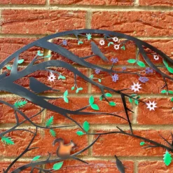 Woodland Wildlife Metal Wall Art - Coloured Finish -Home Decoration IMG E7403 editedG