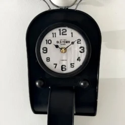 Black Scooter Wall Clock -Home Decoration IMG E7410