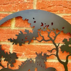 Horse Pair Silhouette Metal Wall Art 50cm 10 Horse Pair Silhouette Metal Wall Art 50cm -Home Decoration IMG E7435 editedAL