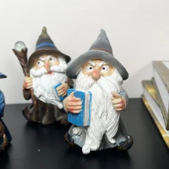 Set Of 5 Mini Wizard Figurines -Home Decoration IMG E7445