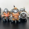 Set Of 3 Mini Viking Figurines