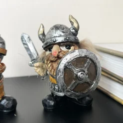 Set Of 3 Mini Viking Figurines -Home Decoration IMG E7463