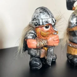 Set Of 3 Mini Viking Figurines -Home Decoration IMG E7464