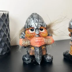 Set Of 3 Mini Viking Figurines -Home Decoration IMG E7468