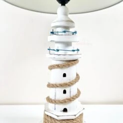 Wooden Lighthous Table Lamp -Home Decoration IMG E7505 edited54