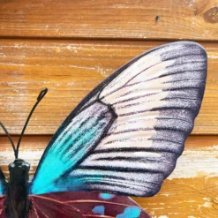 Teal Butterfly Wall Art -Home Decoration IMG E7563 editedR