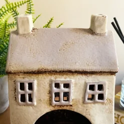Cream Cottage House Candle Holder 24 Cream Cottage House Candle Holder -Home Decoration IMG E7731 scaled