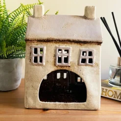Cream Cottage House Candle Holder 25 Cream Cottage House Candle Holder -Home Decoration IMG E7732 scaled