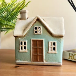 Ceramic Green House Candle Holder -Home Decoration IMG E7751 scaled