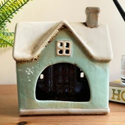 Ceramic Green House Candle Holder -Home Decoration IMG E7753 scaled