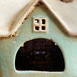 Ceramic Green House Candle Holder -Home Decoration IMG E7754 scaled