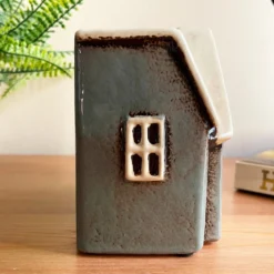 Ceramic Grey Cottage House Plant Pot -Home Decoration IMG E7789 scaled