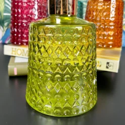 Jewel Glass Coloured Vases Set Of 4 -Home Decoration IMG E7806 editedM