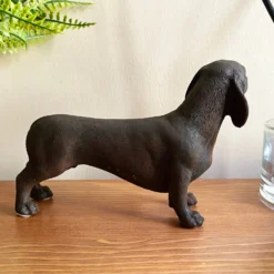 Chocolate Brown Sausage Dog Ornament -Home Decoration IMG E7809 bc0623a1 89de 4257 b805 281615045e8d scaled