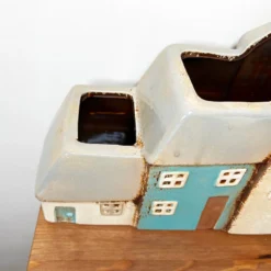 Ceramic Terraced Houses Indoor Plant Pot -Home Decoration IMG E7852 scaled