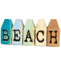 Ceramic Beach Hut Bud Vase -Home Decoration IMG E8155 editedPcopy