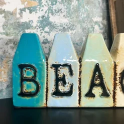 Ceramic Beach Hut Bud Vase -Home Decoration IMG E8156 editedQ