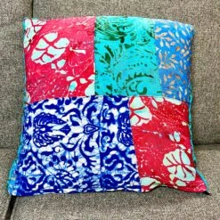 Handmade Indian Patchwork Cushion Cover 40x40cm
