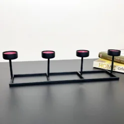Black Multi Tealight Holder -Home Decoration IMG E8349
