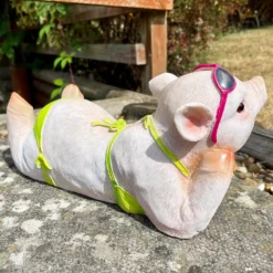 Pink Pig In Bikini Ornament -Home Decoration IMG E8352 editedG