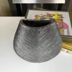 Wide Ceramic Butterfly Vase -Home Decoration IMG E8584 editedT