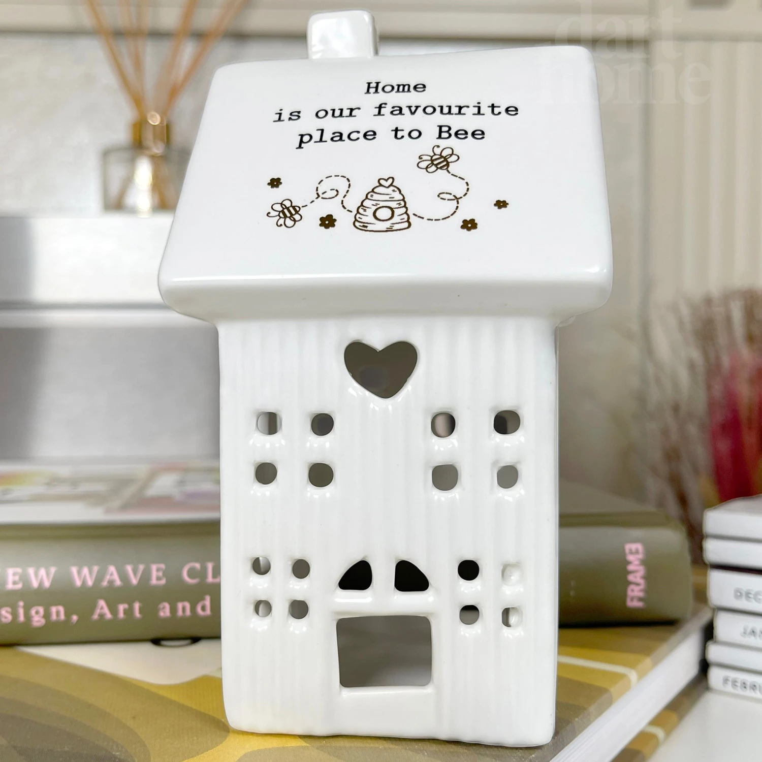 House Tealight Holder - Home Is The Place To Bee 2 House Tealight Holder - Home Is The Place To Bee - Image 2