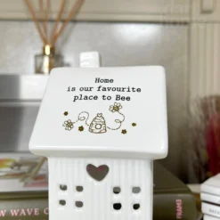 House Tealight Holder - Home Is The Place To Bee 8 House Tealight Holder - Home Is The Place To Bee -Home Decoration IMG E8590 editedZ