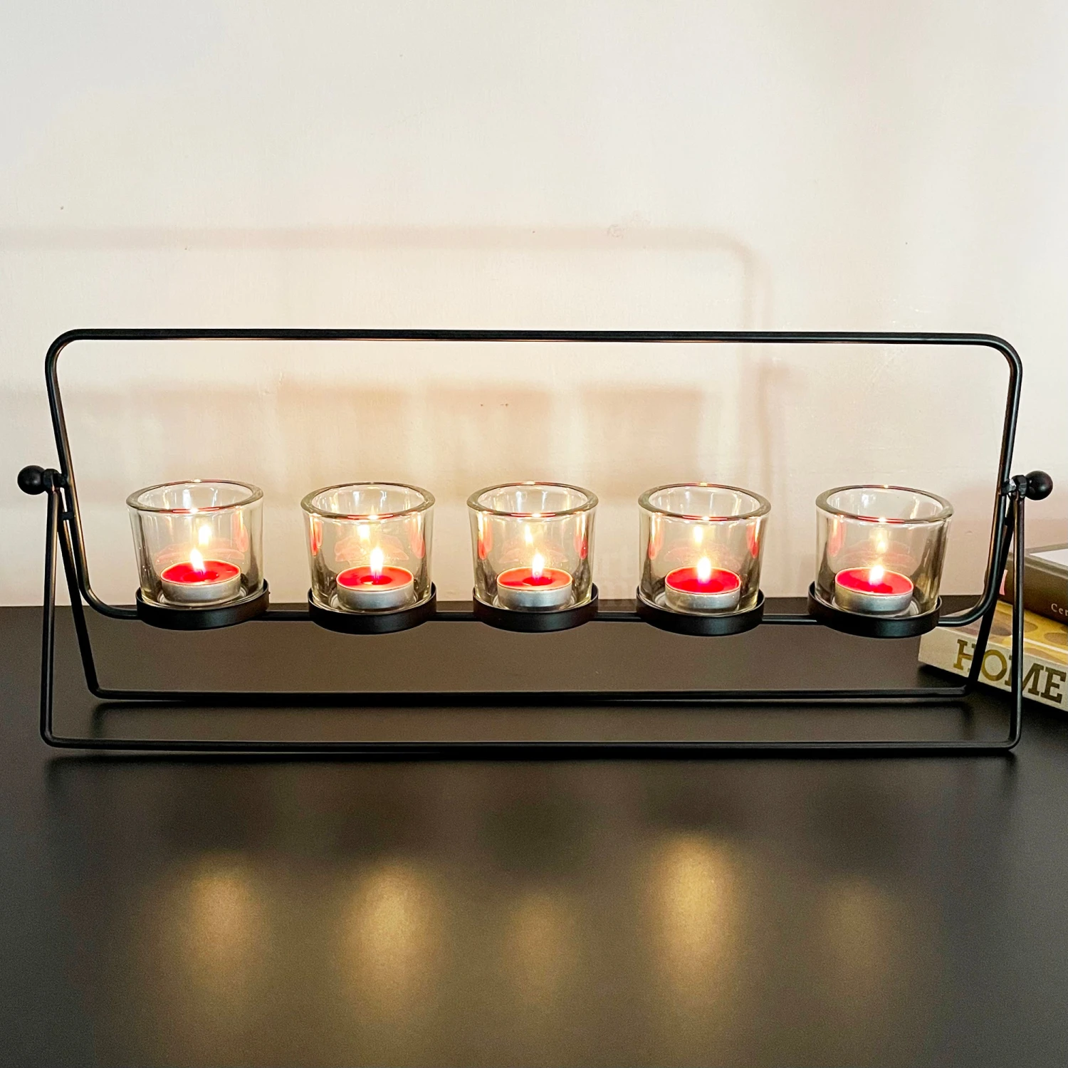 Black Multi Hurricane Candle Holder Set 1 Black Multi Hurricane Candle Holder Set