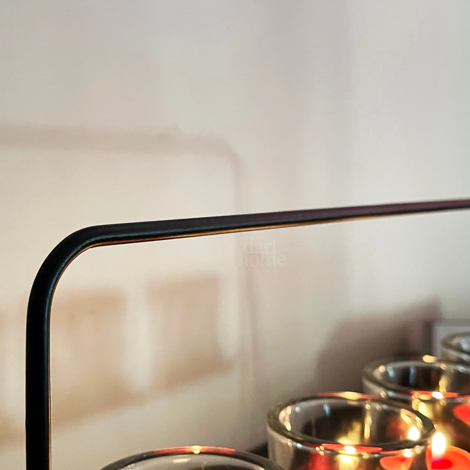 Black Multi Hurricane Candle Holder Set 5 Black Multi Hurricane Candle Holder Set - Image 5