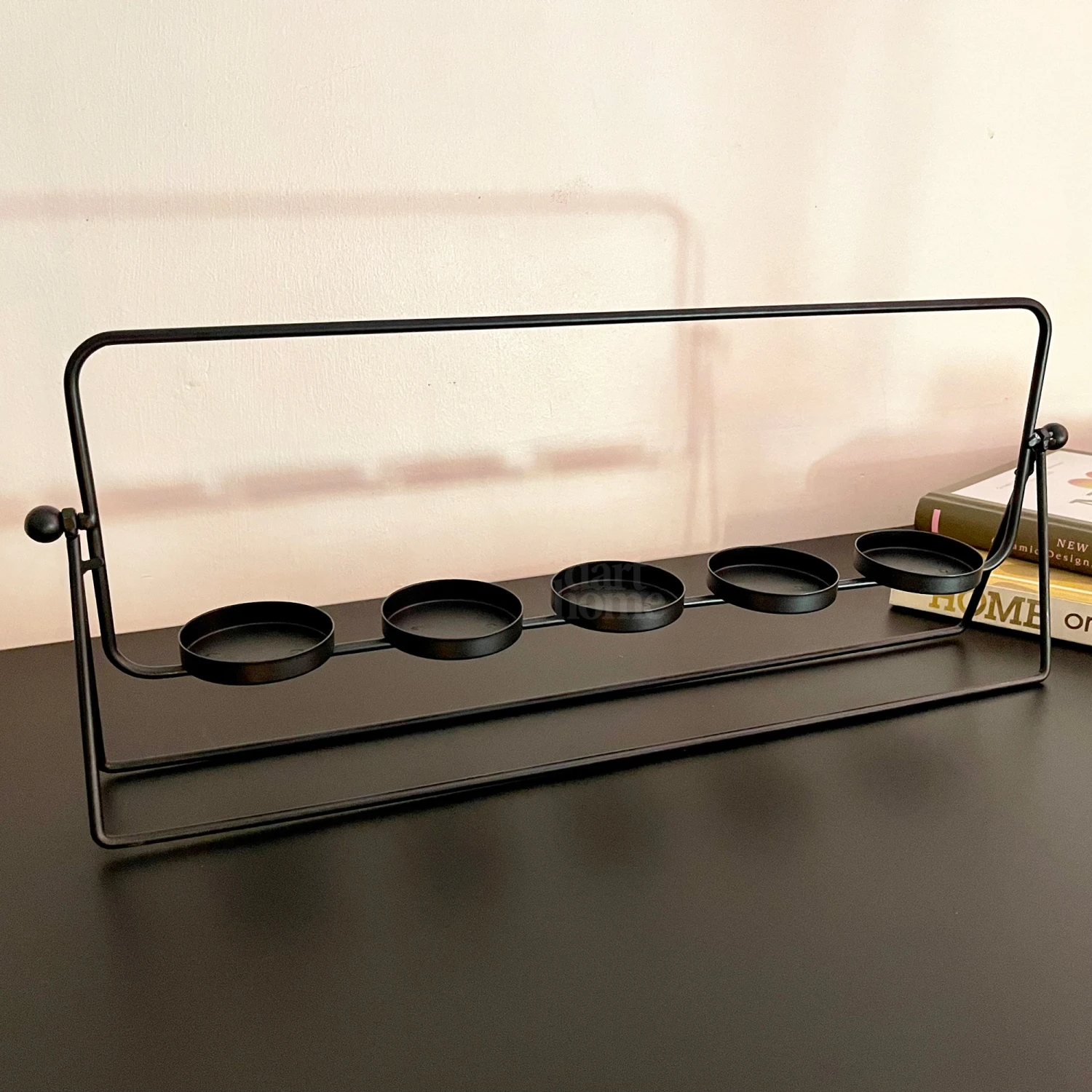 Black Multi Hurricane Candle Holder Set 7 Black Multi Hurricane Candle Holder Set - Image 7