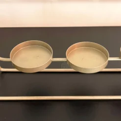 Gold Multi Hurricane Candle Holder Set -Home Decoration IMG E8949