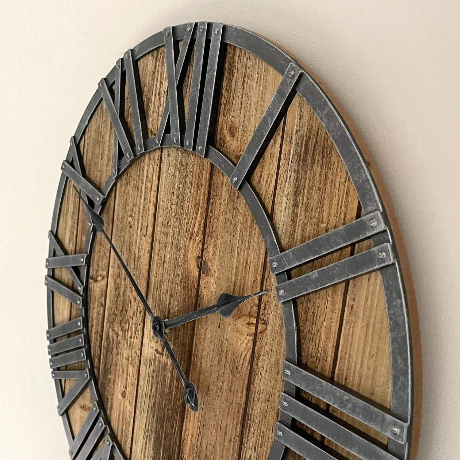 Industrial Wilston 60cm Wall Clock 10 Industrial Wilston 60cm Wall Clock - Image 10