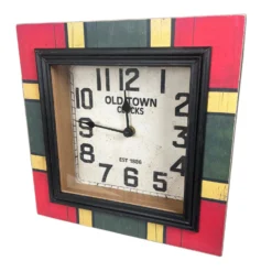 Square Retro Mantle Clock -Home Decoration IMG E9070 editedAFcopy