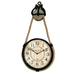 Hanging Clock On Rope Pulley 13 Hanging Clock On Rope Pulley -Home Decoration IMG E9093copy
