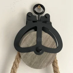 Hanging Clock On Rope Pulley 10 Hanging Clock On Rope Pulley -Home Decoration IMG E9096