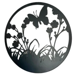 Black Floral Butterfly Garden Wall Art 50cm 8 Black Floral Butterfly Garden Wall Art 50cm -Home Decoration IMG E9337 editedADcopy