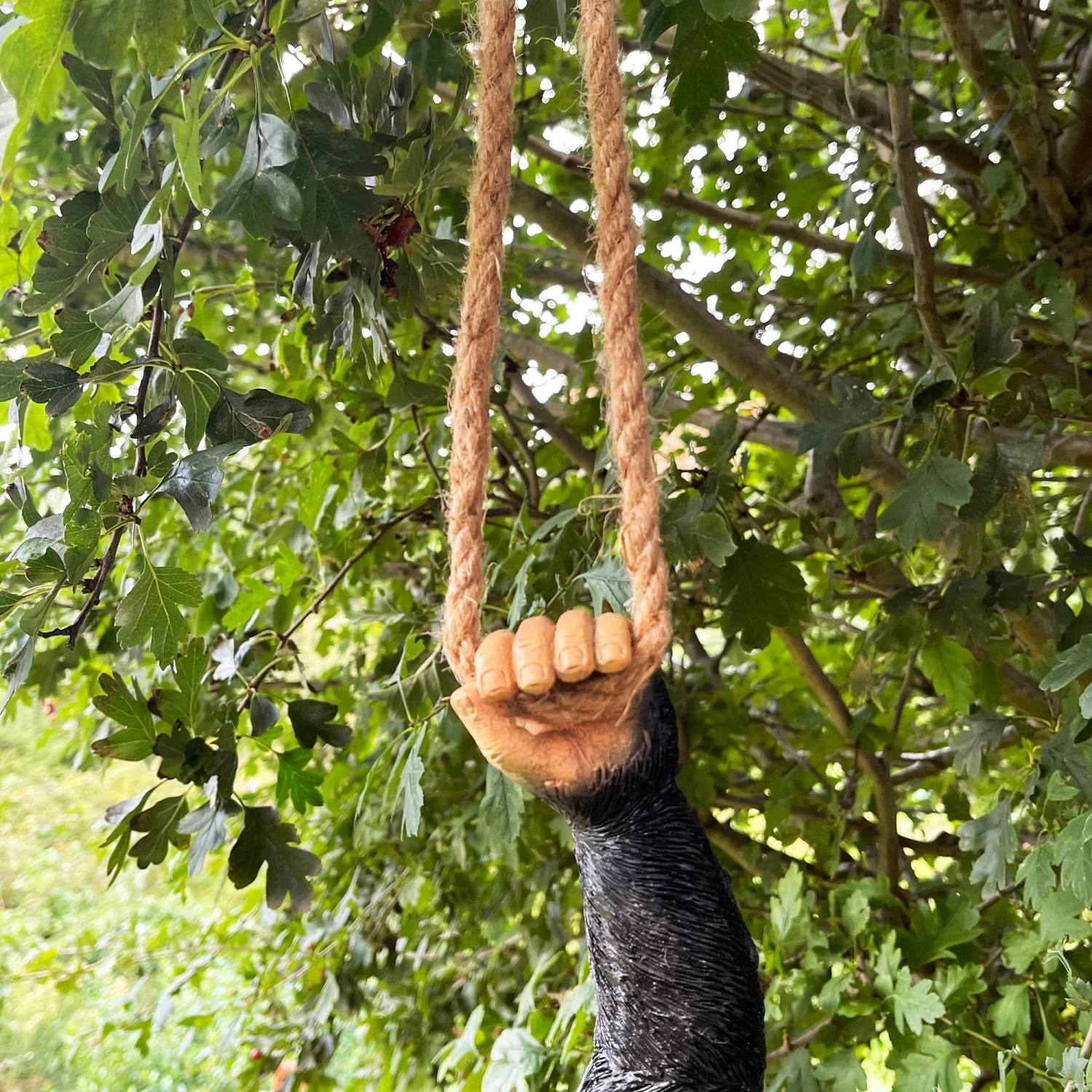 Black Hanging Monkey Ornament 3 Black Hanging Monkey Ornament - Image 3
