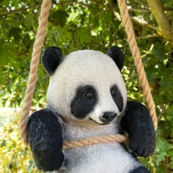 Hanging Panda Garden Ornament 30cm -Home Decoration IMG E9417 editedCW