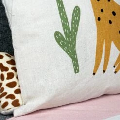 Safari Childrens Cushion - Cheetah -Home Decoration IMG E9492