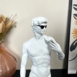White Cool David Michelangelo Ornament -Home Decoration IMG E9660 editedIP