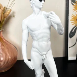 White Cool David Michelangelo Ornament -Home Decoration IMG E9661 editedIQ