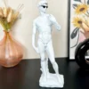 White Cool David Michelangelo Ornament