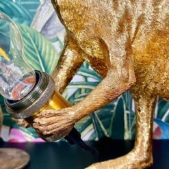 Gold Kangaroo Table Lamp -Home Decoration IMG E9803 edited31