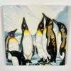 Penguin Meeting Ceramic Tile Wall Art