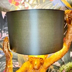 Large Gold Chimp Lamp -Home Decoration IMG E9883 edited48