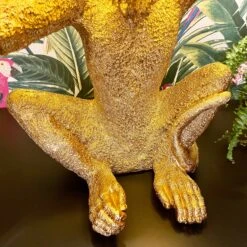 Large Gold Chimp Lamp -Home Decoration IMG E9887 edited51