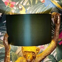 Large Gold Chimp Lamp -Home Decoration IMG E9890 edited53