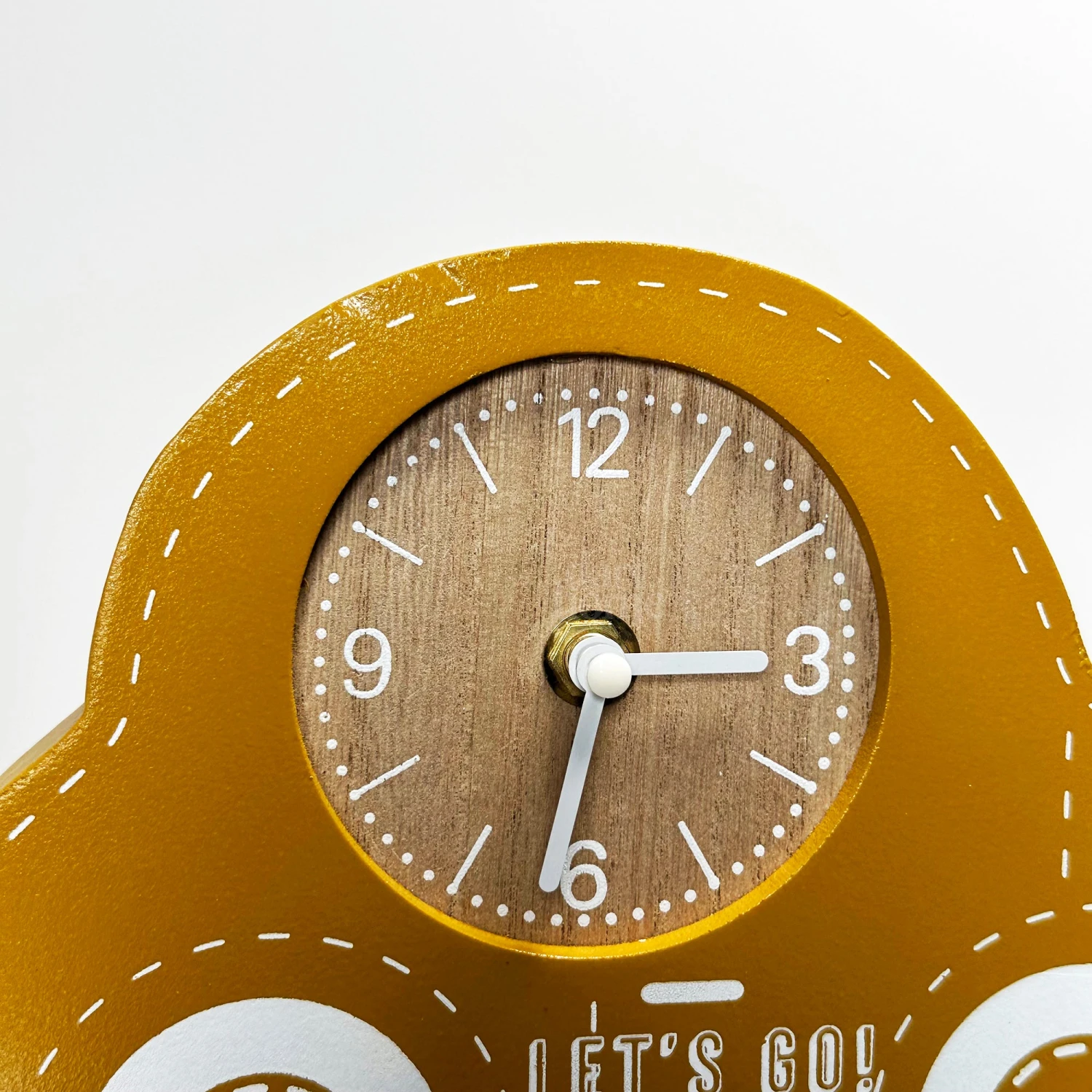 Yellow Car Childrens Clock 2 Yellow Car Childrens Clock - Image 2