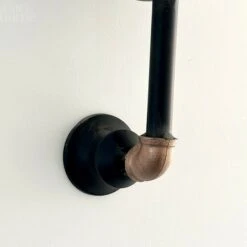 Metal Industrial Pipe Wall Clock -Home Decoration IMG E9928