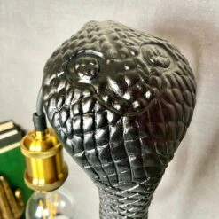 Black King Cobra Snake Lamp -Home Decoration IMG E9966 edited232